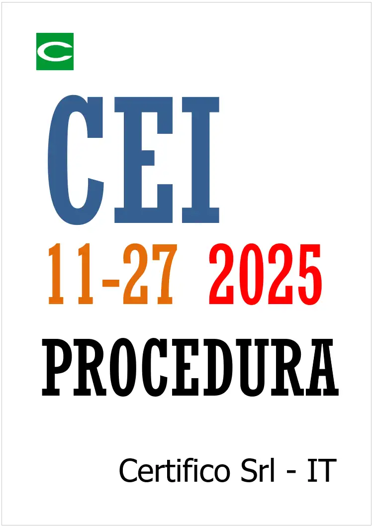 Lavori su impianti elettrici: Procedura organizzativa CEI 11-27 2025 Lavori su impianti elettrici: Procedura organizzativa CEI 11-27 2025